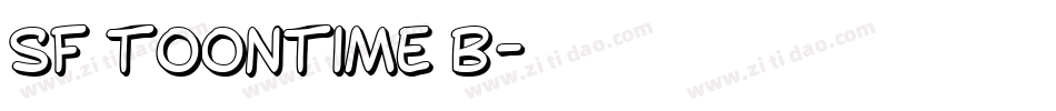 SF Toontime B字体转换